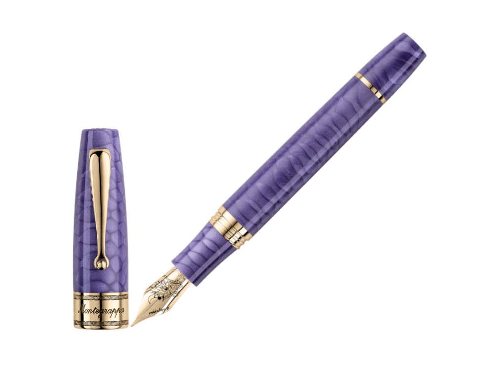 Purple Montblanc Fountain Pen Montblanc Noblesse Oblige Purple GT