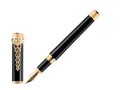 Montegrappa Zero Caduceus Yellow Gold Fountain Pen, 14k, ISZEC-4Y