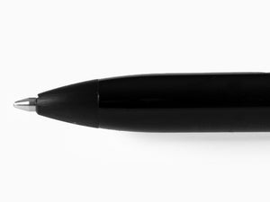 Montegrappa Zero Ballpoint pen, Black Resin, Ultra Black, ISZEIBIC