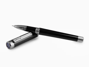 Montegrappa Zero Rollerball pen, Black Resin, Ultra Black, ISZEIRIC