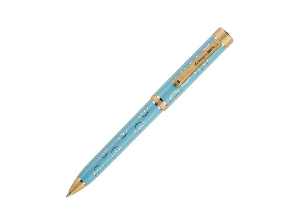 Montegrappa Smiley Heritage The Sourire Ballpoint pen, Gold plated, ISZESBYS