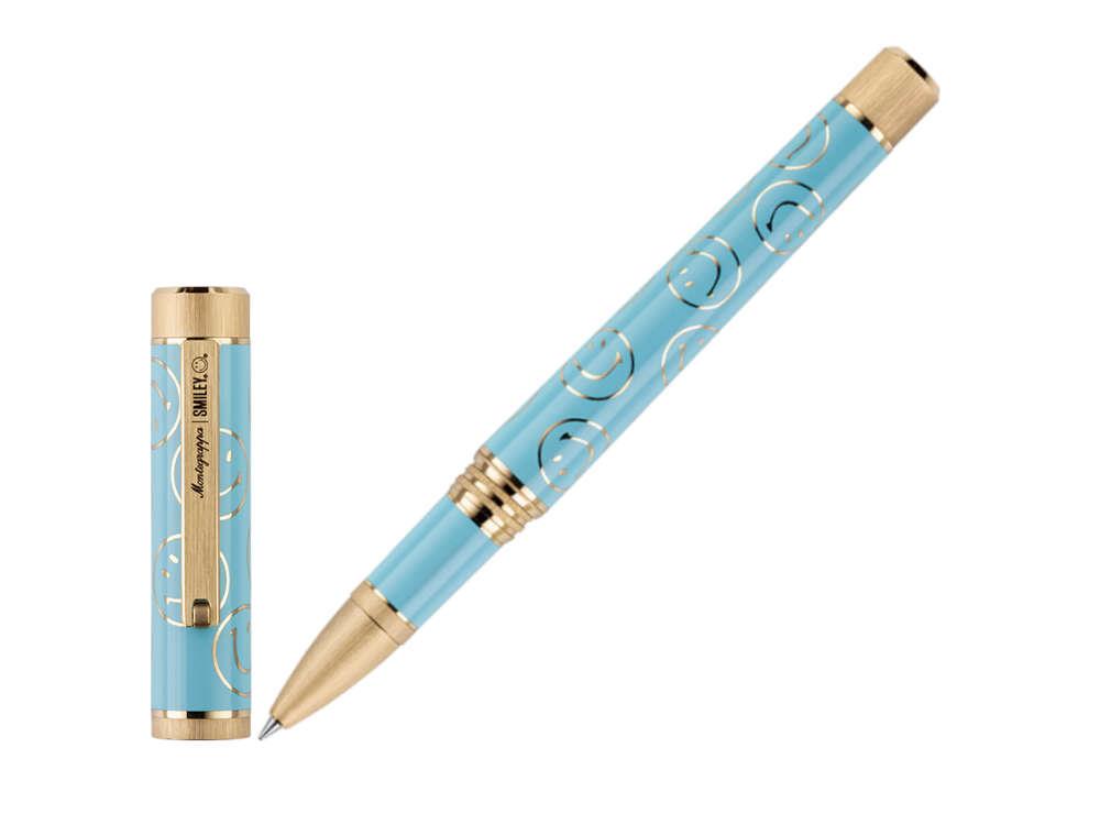 Montegrappa Smiley Heritage The Sourire Rollerball pen, Gold plated, ISZESRYS