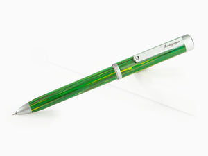 Montegrappa Zero Zodiac Virgo Ballpoint pen, Green, Stainless Steel, ISZEZBIP-G8