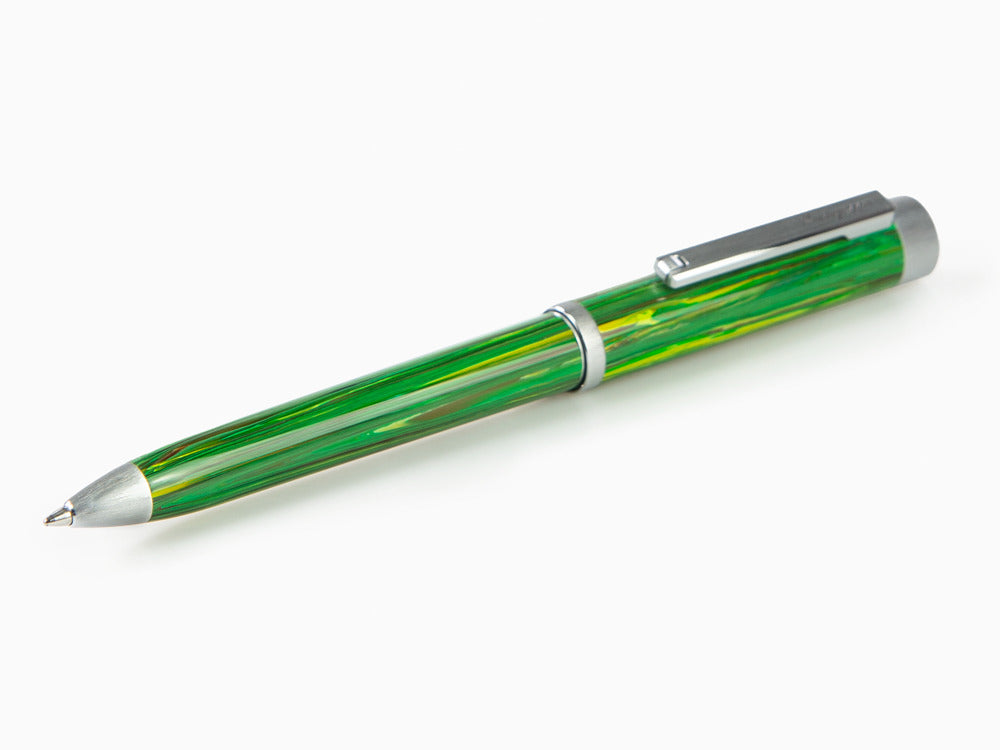 Montegrappa Zero Zodiac Virgo Ballpoint pen, Green, Stainless Steel, ISZEZBIP-G8