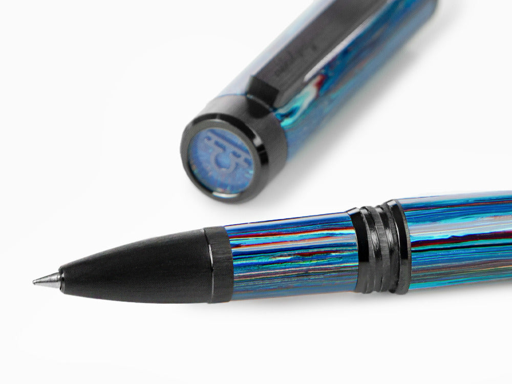 Montegrappa Zero Zodiac Libra Rollerball pen, Montegrappite, PVD, ISZEZRIC-B8