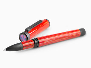 Montegrappa Zero Zodiac Aries Rollerball pen, Red, Stainless PVD, ISZEZRIC-R3