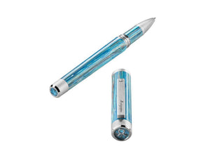 Montegrappa Zero Zodiac Taurus Rollerball pen, Montegrappite, Blue, ISZEZRIP-A1