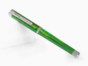 Montegrappa Zero Zodiac Virgo Rollerball pen, Green, Steel, ISZEZRIP-G8