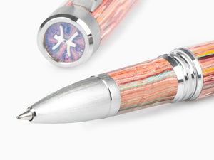 Montegrappa Zero Zodiac Pisces Rollerball pen, Pink, Steel, ISZEZRIP-S2