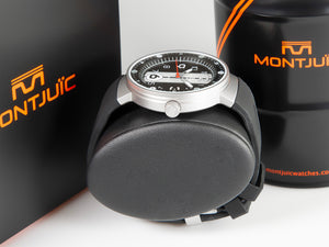 Montjuic Sport Quartz Watch, Stainless Steel 316L, Black, 43 mm, MJ1.0903.S