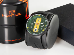 Montjuic Special Quartz Watch, Stainless Steel 316L, Green, 43 mm, MJ1.1108.B