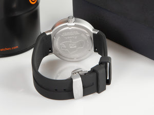 Montjuic Special Quartz Watch, Stainless Steel 316L, Black, 43 mm, MJ1.1201.S