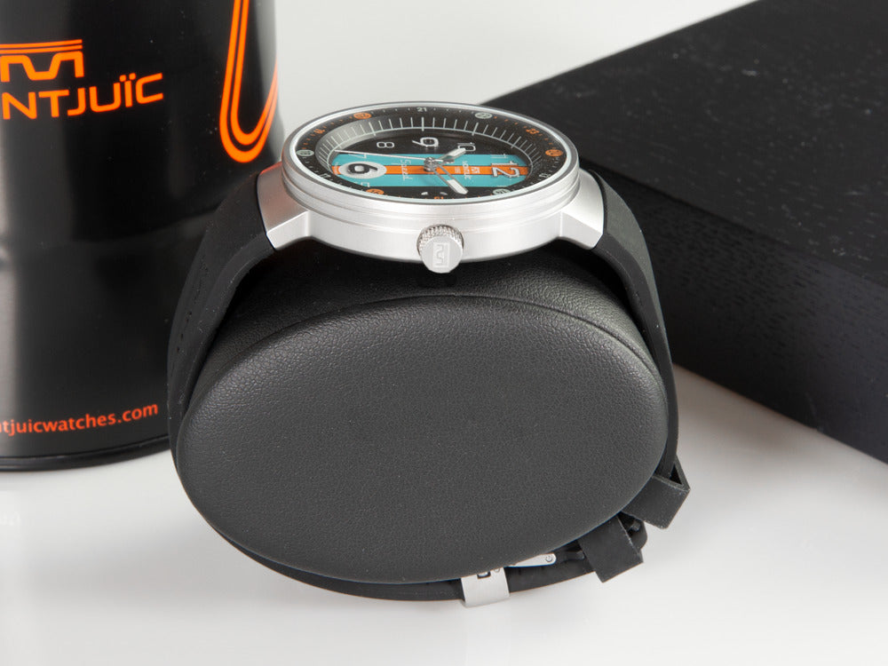 Montjuic Special Quartz Watch, Stainless Steel 316L, Black, 43 mm, MJ1.1201.S