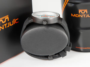 Montjuic Special Quartz Watch, Stainless Steel 316L, Grey, 43 mm, MJ1.1409.B