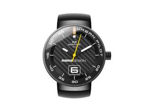Montjuic X Momo Design Urban Pilot Quartz Watch, PVD, Steel, MJ1.2015MOMO.B