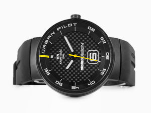 Montjuic X Momo Design Urban Pilot Quartz Watch, PVD, Steel, MJ1.2015MOMO.B