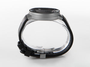 Montjuic Speed GMT Quartz Watch, Stainless Steel, Black, 43 mm, MJ3.0101.S
