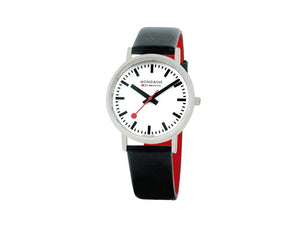 Mondaine SBB Classic Quartz watch, Mineral crystal, 36mm. A660.30314.16SBB