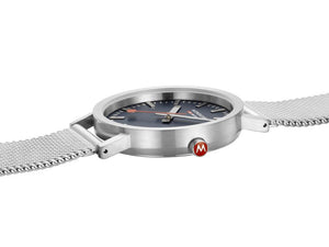 Mondaine SBB Classic Quartz Watch, Blue, 36 mm, A660.30314.40SBJ