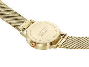 Mondaine Classic Quartz Watch, Blue, 36 mm, A660.30314.40SBM