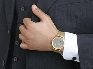 Mondaine Classic Quartz Watch, Grey, 36 mm, A660.30314.80SBM