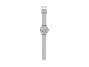 Mondaine SBB Classic Quartz Watch, Grey, 40 mm, Fabric strap, A660.30360.80SBH