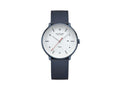 Mondaine Doppio IP Solar Quartz Watch, White, 41 mm, MLE.41910.LQV