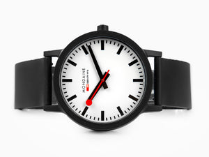 Set Mondaine Essence Quartz Watch, Ecological, White, 41 mm, MS1.41110.LH.SET