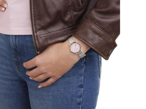 Mondaine SBB Evo2 Wild Rose Quartz Watch, Pink, 26 mm, MSE.26130.SM