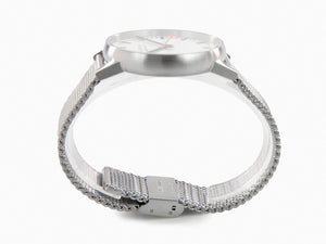 Mondaine SBB Evo Quartz Watch, White, 43 mm MSE.43110.SJ