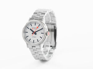 Mondaine Classic Original Automatic Watch, White, 41 mm, MST.4161B.SJ