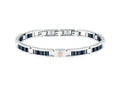 Maserati Gioielli Ceramic Bracelet, Steel, Silver, JM225ATZ58