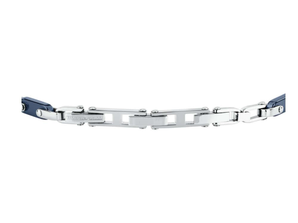 Maserati Gioielli Ceramic Bracelet, Stainless steel, Blue, JM226ATZ76