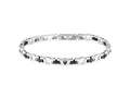 Maserati Gioielli Iconic Bracelet, Steel, Black, JM425AVD98