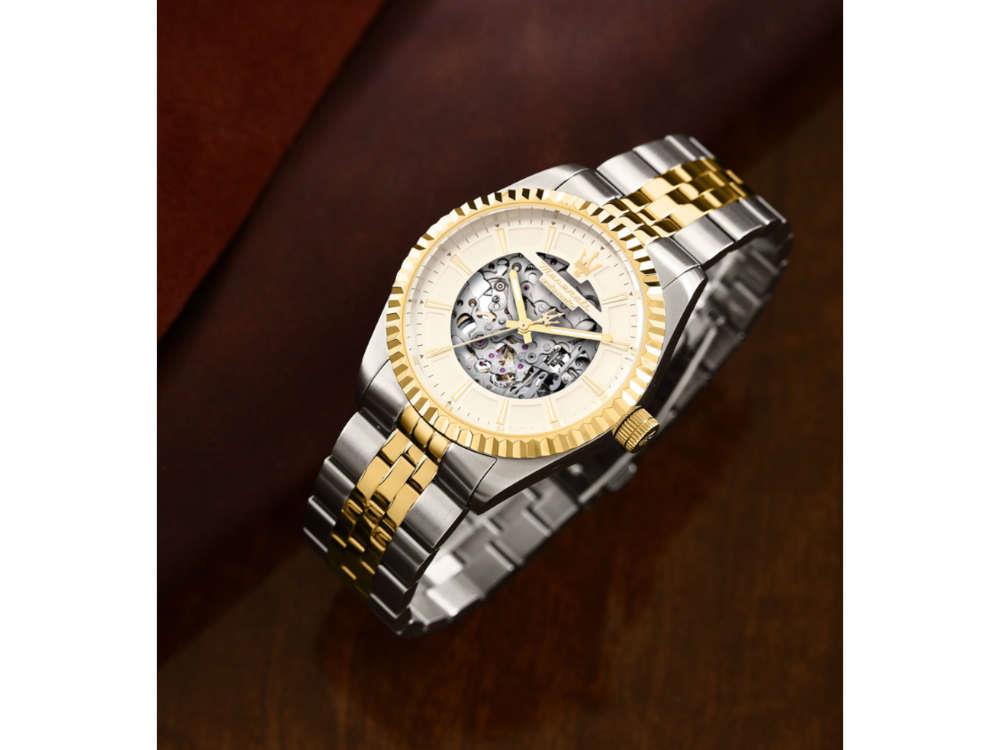 Maserati Competizione Automatic Watch, Silver, 41 mm, R8823100006