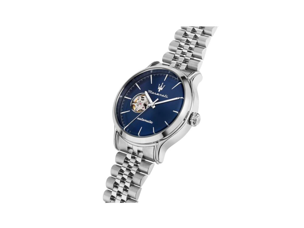 Maserati Epoca Automatic Watch, Blue, 42 mm, Mineral crystal  