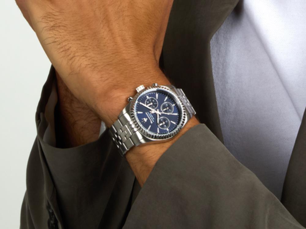 Maserati Competizione Quartz Watch, Blue, 41 mm, Mineral crystal R8853100051