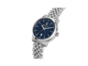 Maserati Epoca Quartz Watch, Blue, 42 mm, Mineral crystal, R8853118021