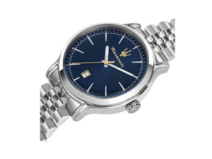 Maserati Epoca Quartz Watch, Blue, 42 mm, Mineral crystal, R8853118021