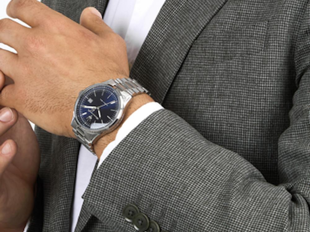 Maserati Successo Quartz Watch, Blue, 42 mm, Mineral crystal R8853124004