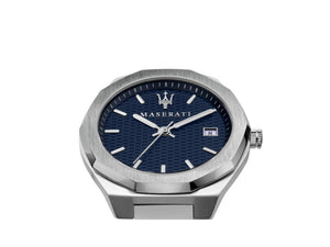 Maserati Stile Quartz Watch, Blue, 42 mm, Mineral crystal R8853142006