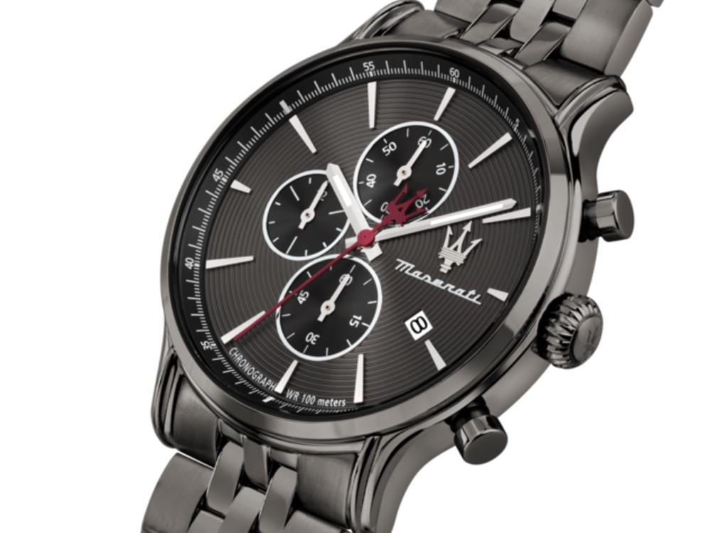 Maserati Epoca Slim Quartz Watch, Black, 40 mm, Mineral crystal, R8873618036