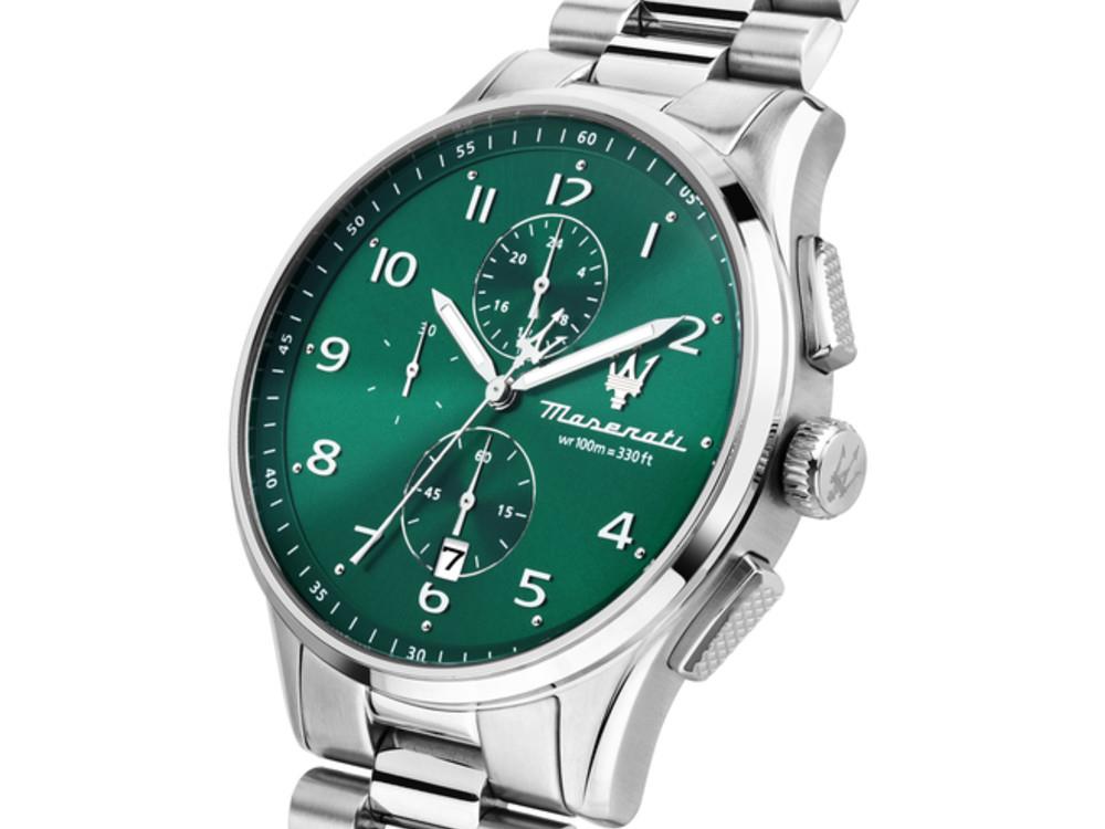 Maserati Sorpasso Quartz Watch, Green, 42 mm, R8873624006