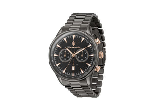 Maserati Tradizione Quartz Watch, PVD Gun Metal, Grey, 45 mm, R8873646001