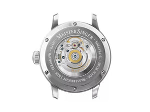 Meistersinger Perigraph Automatic Watch, SW 300, 38 mm, Beige, BM1103-MIL18