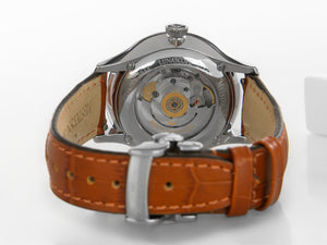 Meistersinger Lunascope Automatic Watch, Blue, ETA 2836-2, 40mm, Leather, LS908G