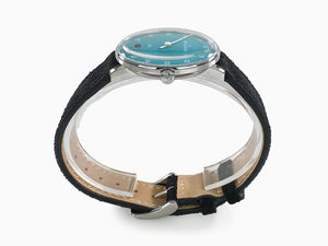 Meistersinger Neo Azureblue Automatic Watch, 36 mm, Leather strap, NE914