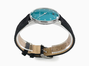 Meistersinger Neo Azureblue Automatic Watch, 36 mm, Leather strap, NE914