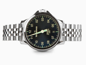 Meistersinger Unomat Automatic Watch, SW-400, 43 mm, Blue, UN917