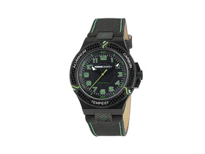 Momo Design Tempest Young Quartz Watch, Sandblasted Aluminium, PVD, MD2114BK-23